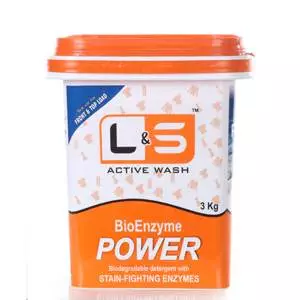 L&S ACTIVE WASH BIO-ENZYME DETERGENT POWDER - 1 Kg